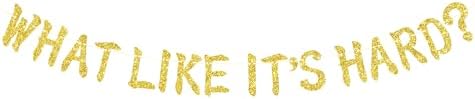 What Like Its Hard Banner Law School Graduation Decor