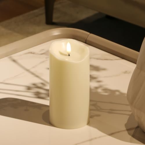 Mingfuxin Flameless Candles with Remote and Timer