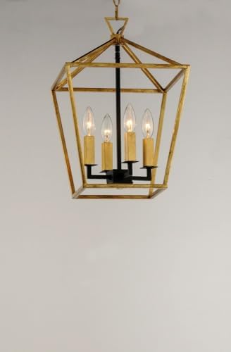 Maxim 25152TXBPN Abode Candle Chandelier 4-Light