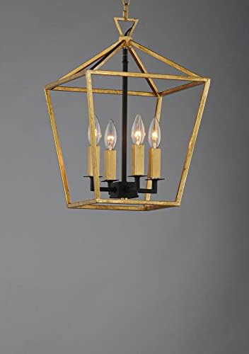Maxim 25152TXBPN Abode Candle Chandelier 4-Light