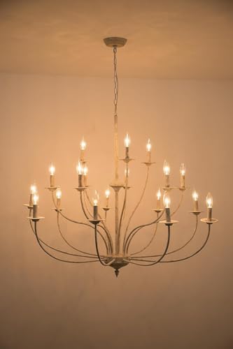 Maxax 3-Tier 18-Light French Country Chandelier