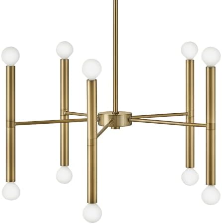 Lark Millie Ten Light Multi-Tier Convertible Chandelier