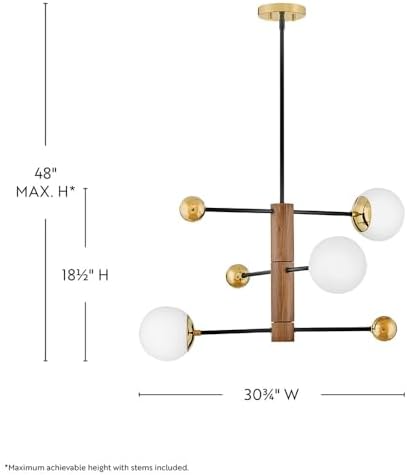 Lark Auggie Medium Adjustable Multi Tier Chandelier