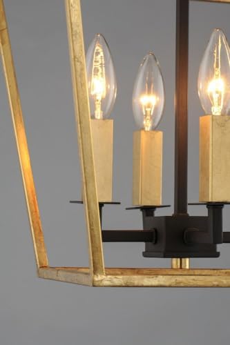 Maxim 25152TXBPN Abode Candle Chandelier 4-Light