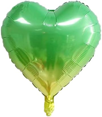 18 Assorted Gradient Heart Shaped Balloons 18 Inches