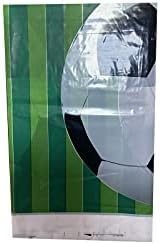 LYT Soccer Themed Tablecloth 71x43 Inch
