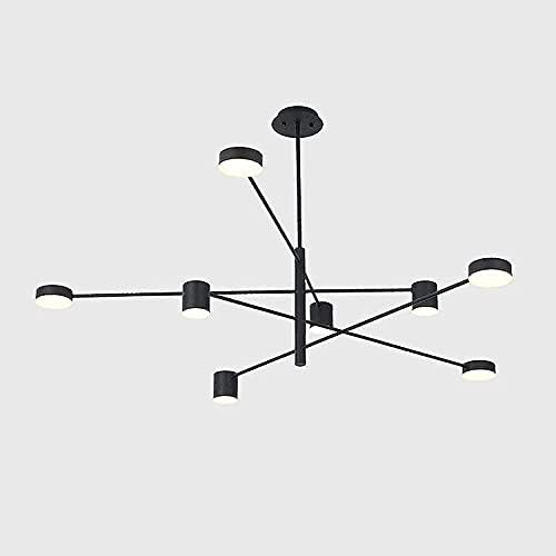 Fashionable Industrial Sputnik Chandelier with 8 Lights