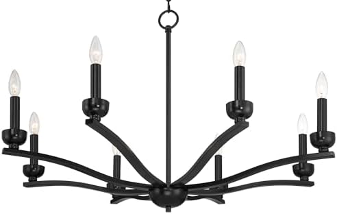 Franklin Iron Works Norwell 8 Light Chandelier