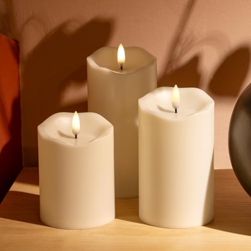 Mingfuxin Flameless Candles with Remote and Timer