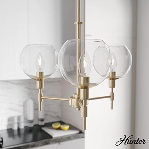 Hunter Xidane 3-Light Alturas Gold Chandelier