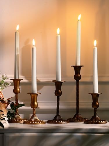 Treela 36 Piece Flameless Taper Candles 11 Inch LED