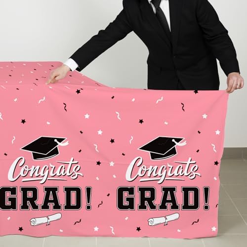 Gatherfun Graduation Tablecloths 3PCS 54x108 Inch
