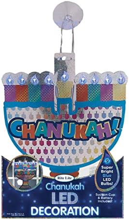 Rite Lite LED Chanukah Window Decoration