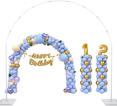 GIMCALO 2IN1 Balloon Arch Stand Kit