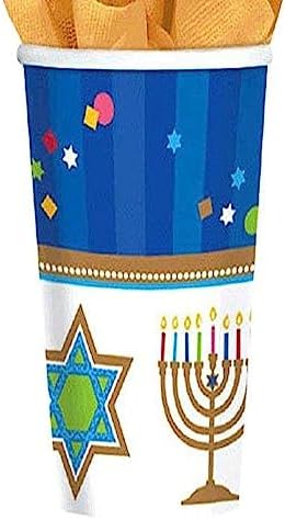 Amscan Joyous Menorah Celebration Cups 9 oz