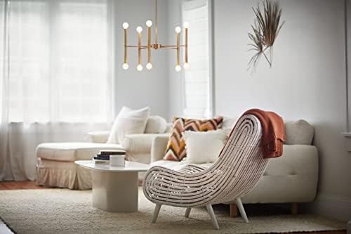Lark Millie Ten Light Multi-Tier Convertible Chandelier