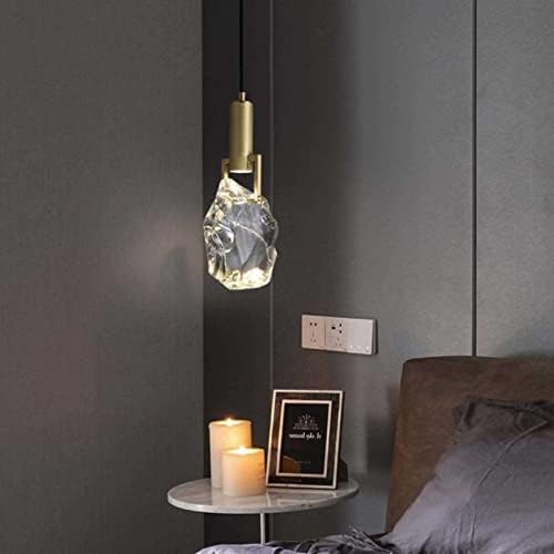 Modern Pendant Light with Crystal Design for Bedroom