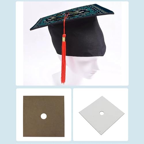 Sublimation Graduation Cap Toppers DIY Sticker