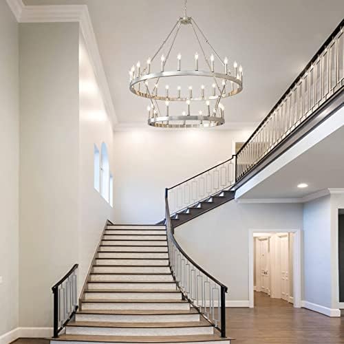 HHR 36 Light 48 Inch Chandelier with 2 Tiers