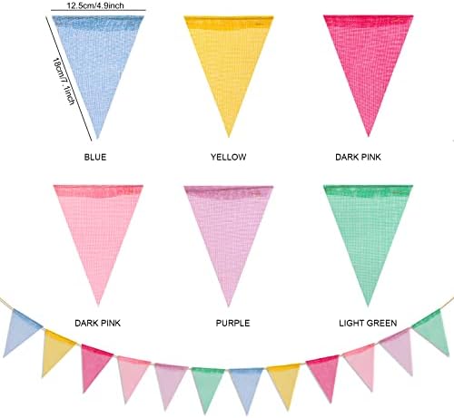PHOGARY Paw Print Tablecloth 2 PCS Birthday Party Decor