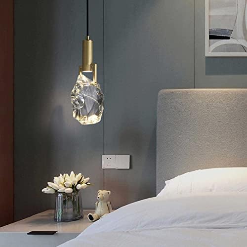 Modern Pendant Light with Crystal Design for Bedroom