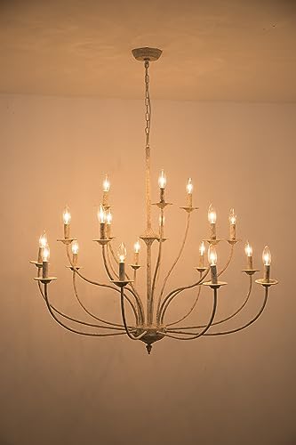 Maxax 3-Tier 18-Light French Country Chandelier