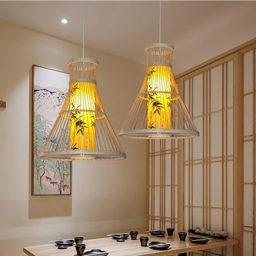 MUTTER Bamboo Chandelier for Kitchen and Living Room