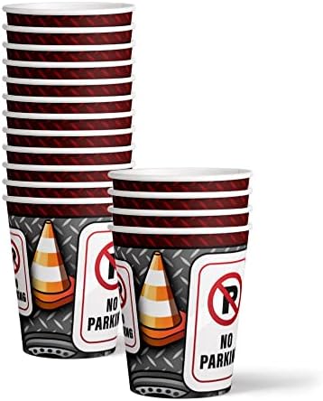 Big Truck Birthday Plates Napkins Cups Set for 16