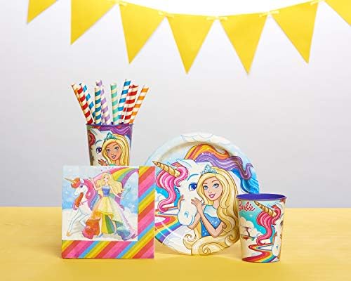 American Greetings Barbie Party Plates 36 Count