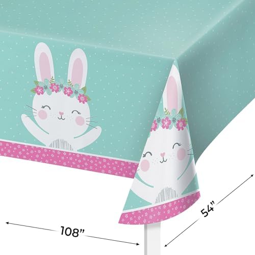 Fun Express Bunny Tablecover Birthday Party
