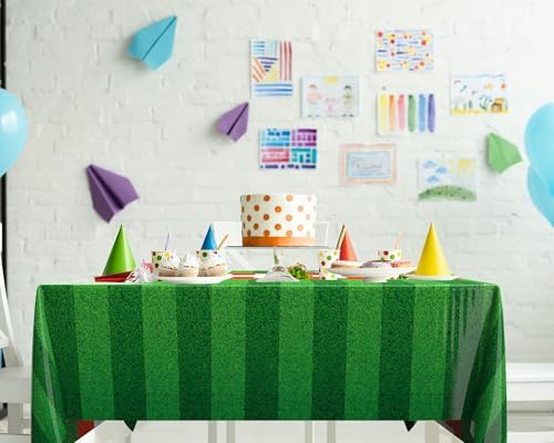 Oudain 6 Pcs Football Party Tablecloth 108x54 Inches
