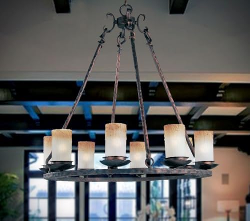 Maxim 10976WSOI Chandelier 8-Light Oil Rubbed Bronze