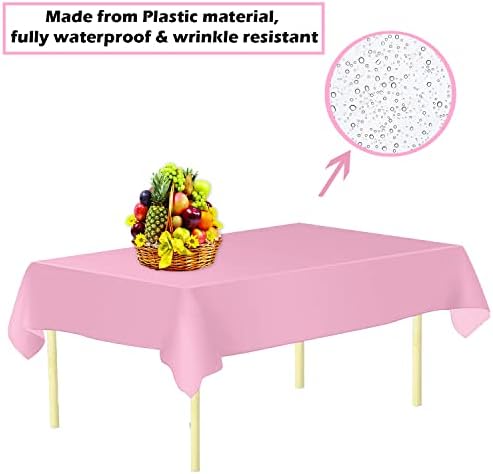 54 x 72 Disposable Tablecloth Wipe Clean