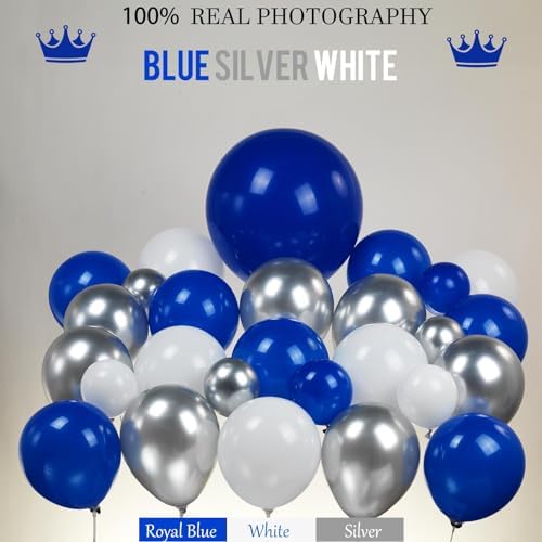 Royal Blue Balloon Garland Arch Kit 143Pcs for Decorations