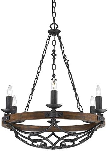 Golden Lighting Madera 6 Light Chandelier 1