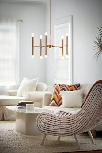 Lark Millie Ten Light Multi-Tier Convertible Chandelier
