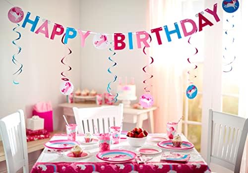 American Greetings Unicorn Party Table Covers 3-Pack