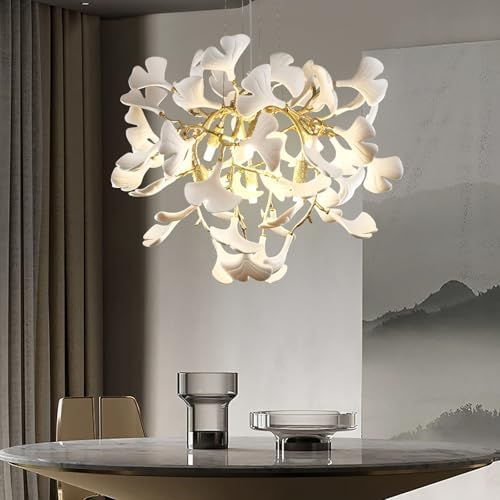 Modern Gold Tree Branch Chandelier for Dining Room