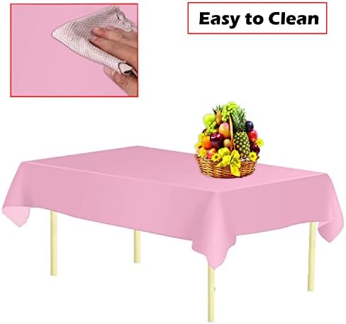 54 x 72 Disposable Tablecloth Wipe Clean