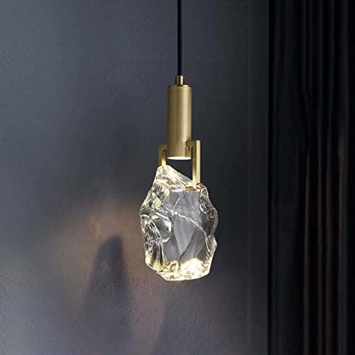Modern Crystal Pendant Light for Kitchen Island and Bedroom
