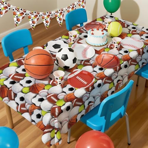 Gatherfun Sports Birthday Party Kit for 24