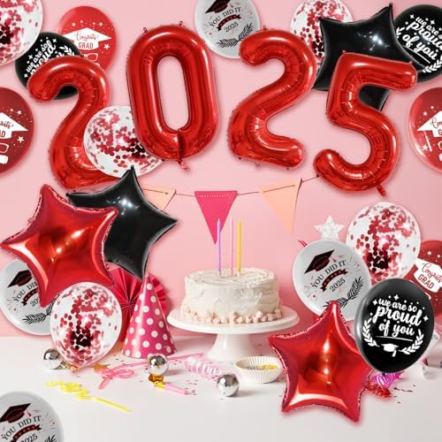 LARRAZABAL 2025 Graduation Balloons Party Decorations
