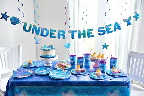 American Greetings Mermaid Table Covers 3-Pack