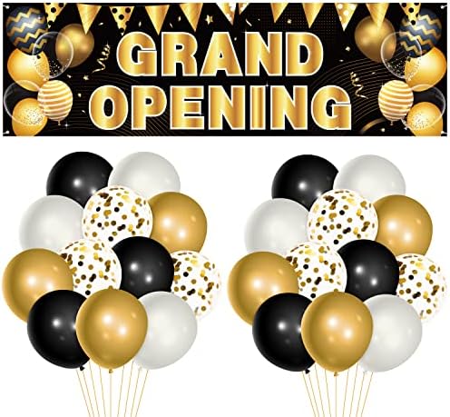 31Pcs Grand Opening Party Decor Kit with Balloons