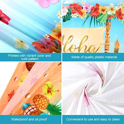 Flamingo Table Cover 6 Pcs Tropical Decor