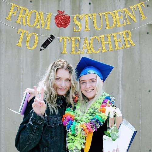 From Student to Teacher Graduation Banner
