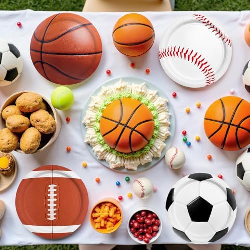 Gatherfun Sports Birthday Party Kit for 24