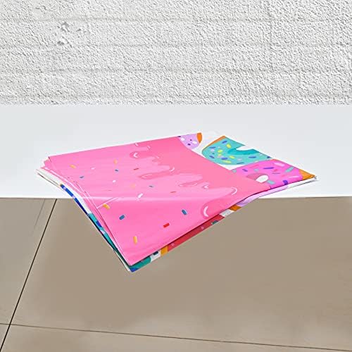 2 Pcs Donut Tablecloth for Birthday Party Decorations