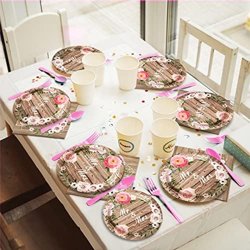 Bridal Shower Tableware Set for 24 Guests
