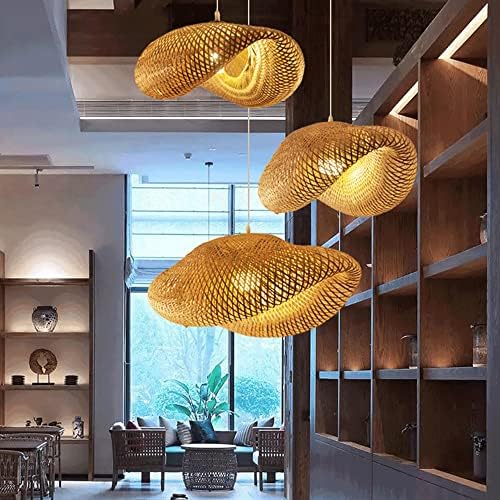 Retro Style Bamboo Pendant Chandelier E27